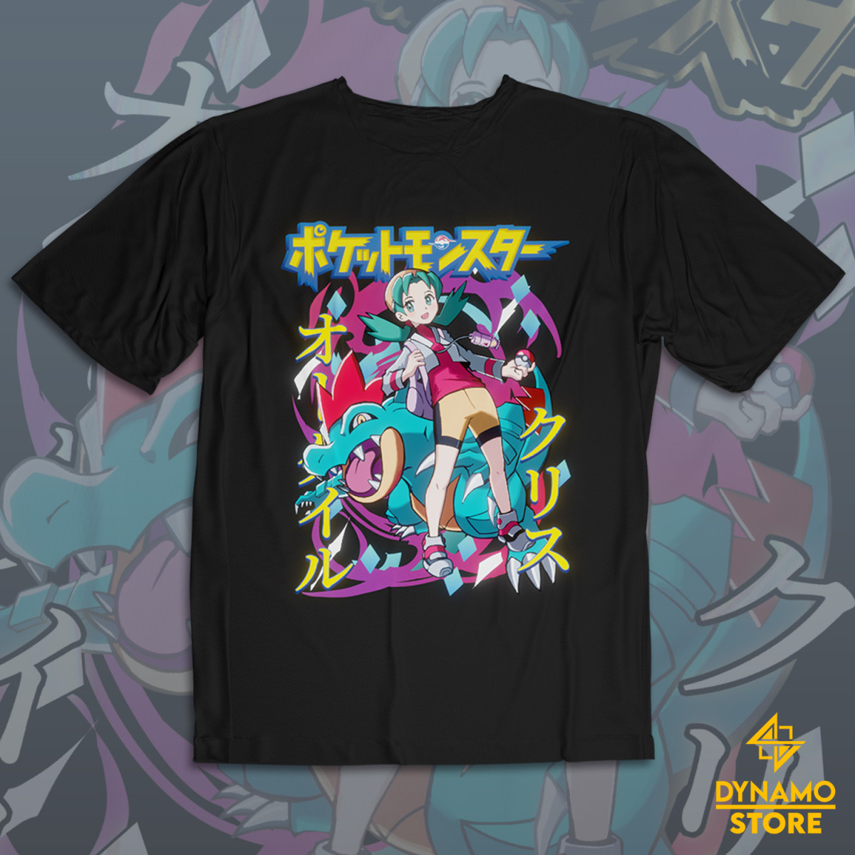 Cristi / Kris - Pokémon Cristal - Polera