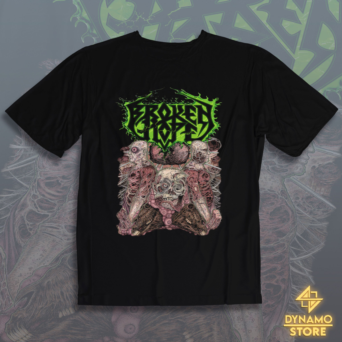 Broken Hope - Omen of Disease - Polera