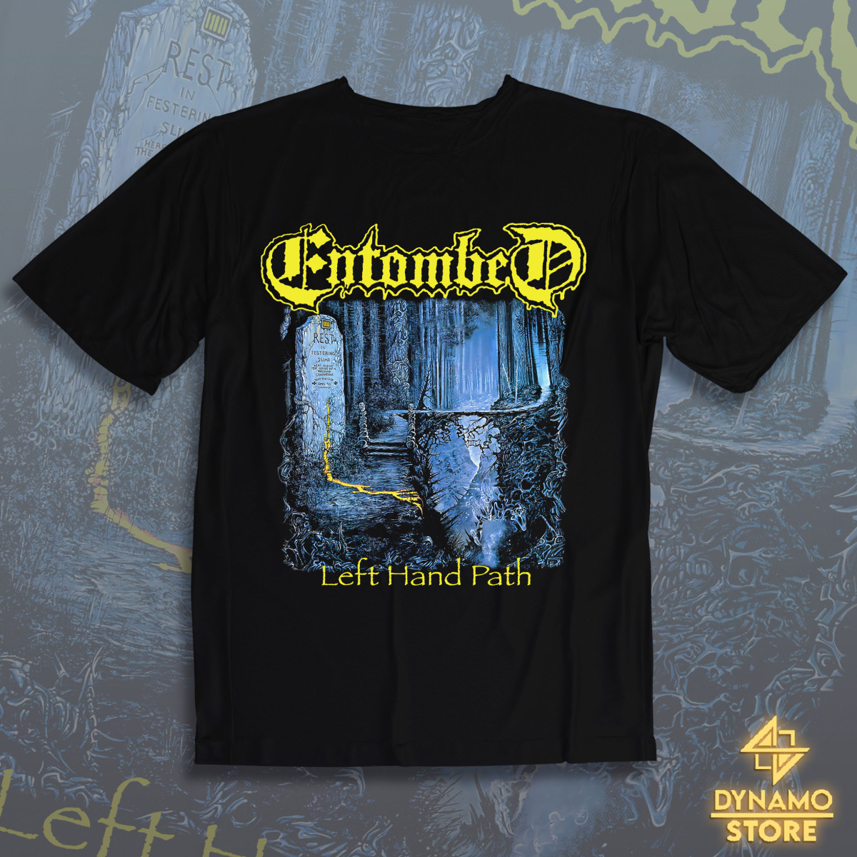 Entombed - Left Hand Path  - Polera