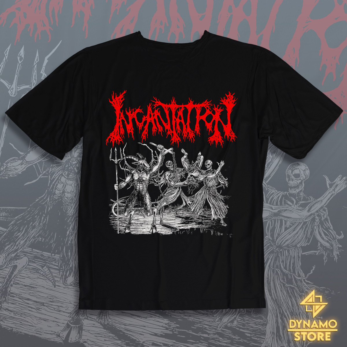 Incantation - Blasphemous Crematory - Polera