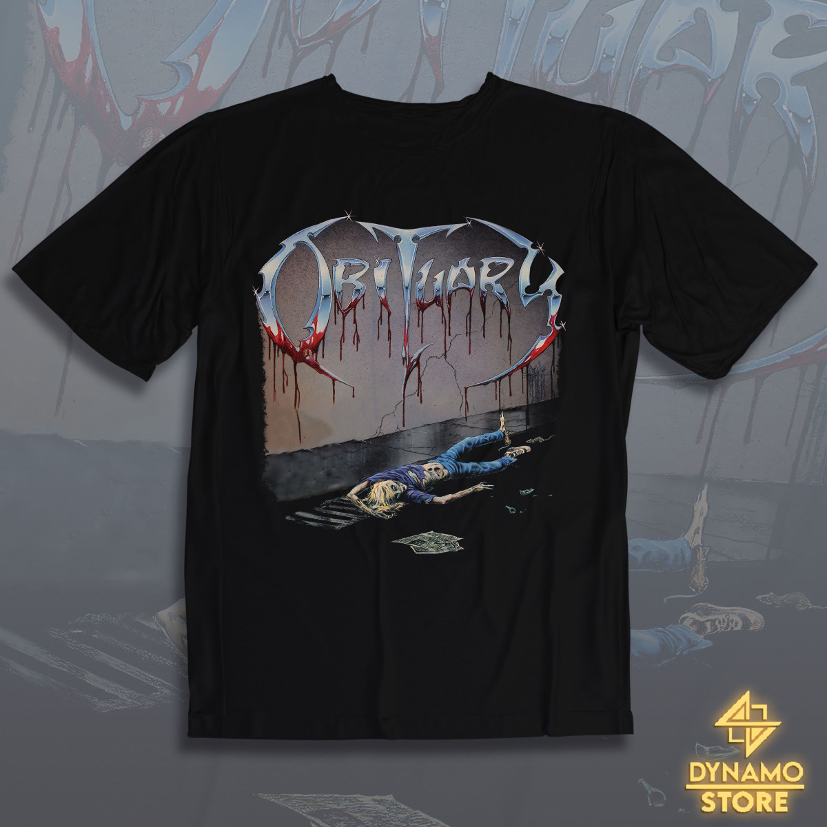 Obituary - Slowly We Rot - Polera