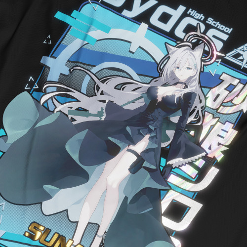 Ookami Shiroko (Terror) - Blue Archive - Polera Holográfica