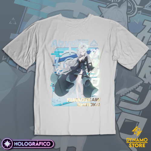 Ookami Shiroko (Terror) - Blue Archive - Polera Holográfica