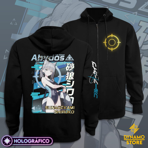 Ookami Shiroko (Swimsuit) - Blue Archive - Polerón Holografico