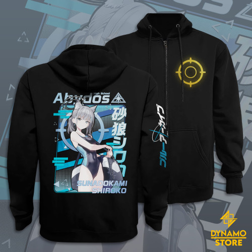 Ookami Shiroko (Swimsuit) - Blue Archive - Polerón