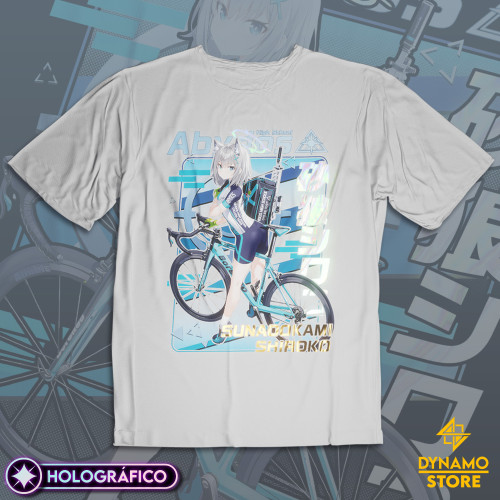 Ookami Shiroko (Riding) - Blue Archive - Polera Holográfica