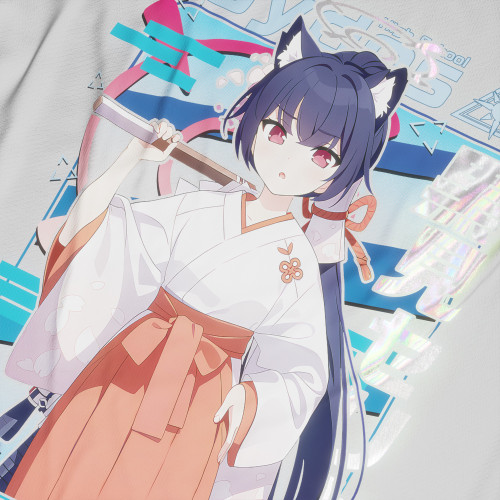 Kuromi Serika (New Year) - Blue Archive - Polera Holográfica