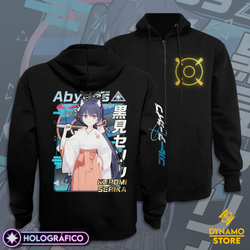 Kuromi Serika (New Year) - Blue Archive - Polerón Holografico