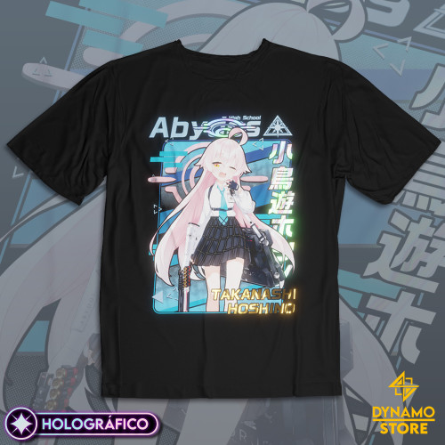 Takanashi Hoshino - Blue Archive - Polera Holográfica