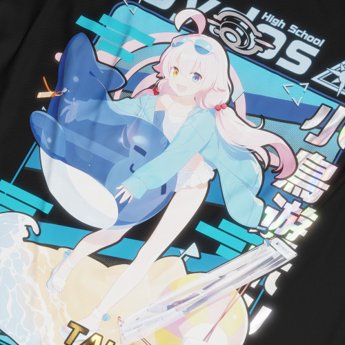 Takanashi Hoshino (Swimsuit) - Blue Archive - Polera Holográfica