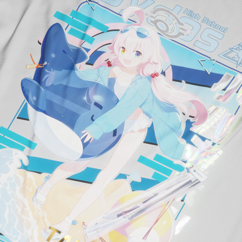 Takanashi Hoshino (Swimsuit) - Blue Archive - Polera Holográfica