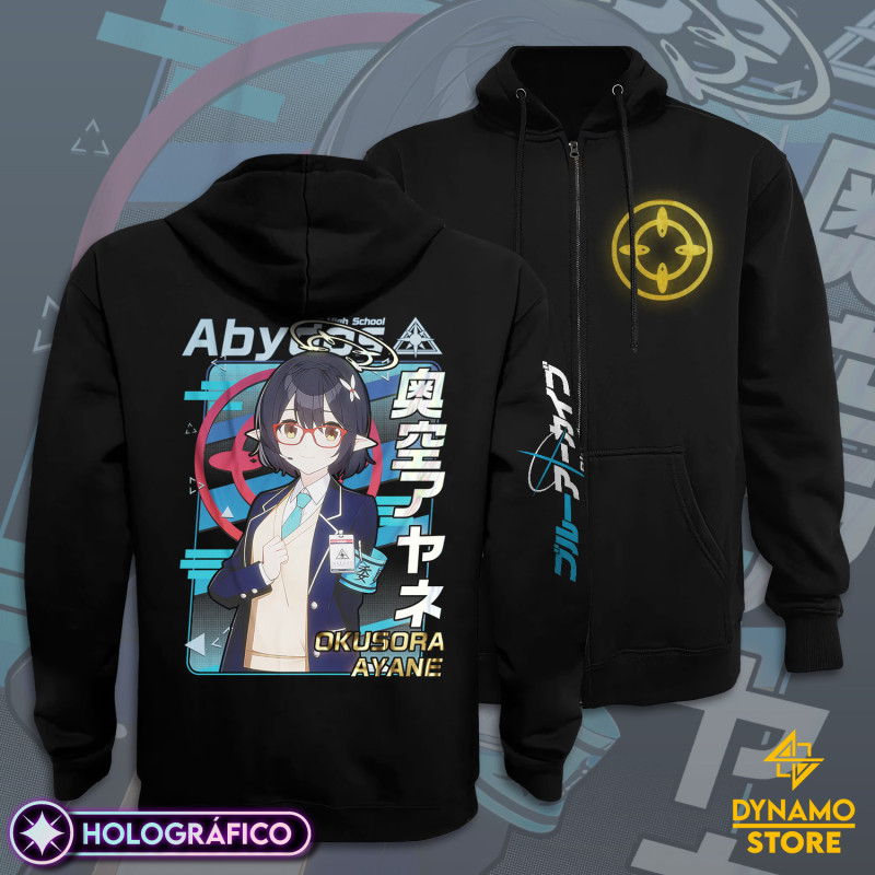 Okusora Ayane - Blue Archive - Polerón Holografico