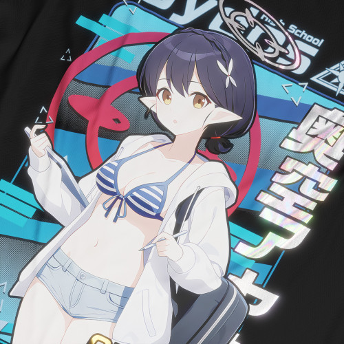 Okusora Ayane (Swimsuit) - Blue Archive - Polera Holográfica