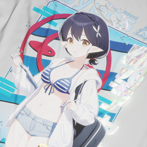 Okusora Ayane (Swimsuit) - Blue Archive - Polera Holográfica