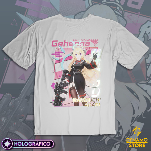 Wanibuchi Akari - Blue Archive - Polera Holográfica