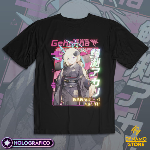 Wanibuchi Akari (New year) - Blue Archive - Polera Holográfica