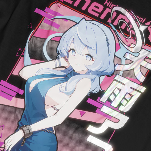 Amau Ako (Dress ver.) - Blue Archive - Polera Holográfica