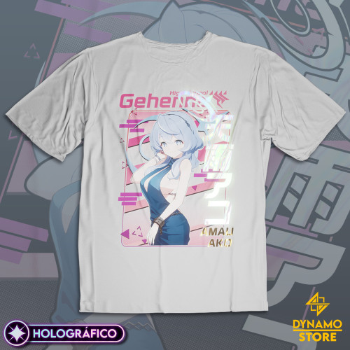 Amau Ako (Dress ver.) - Blue Archive - Polera Holográfica