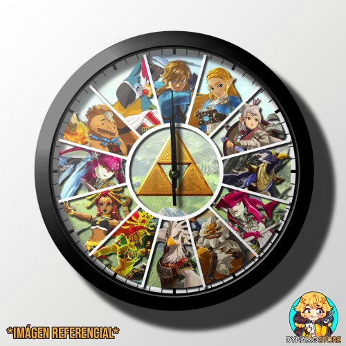 The Legend of Zelda: Breath of the Wild - Reloj 3D