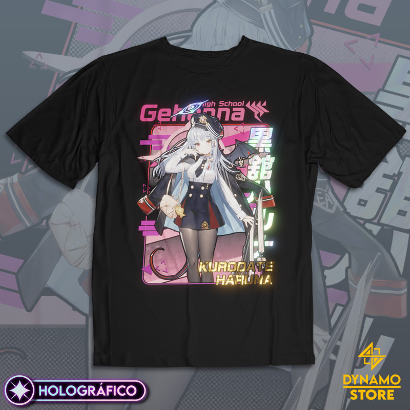 Kurodate Haruna - Blue Archive - Polera Holográfica