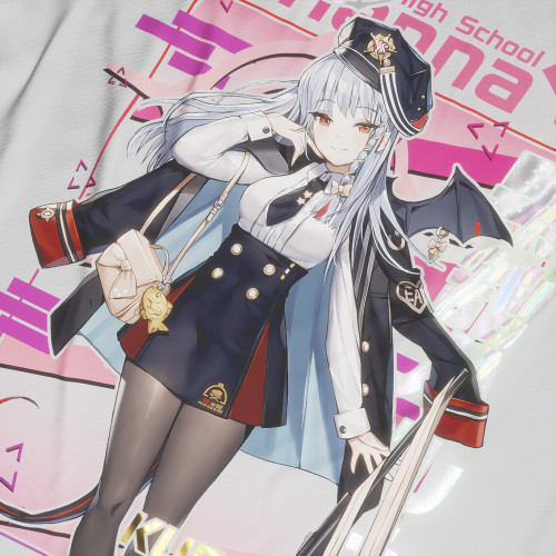 Kurodate Haruna - Blue Archive - Polera Holográfica