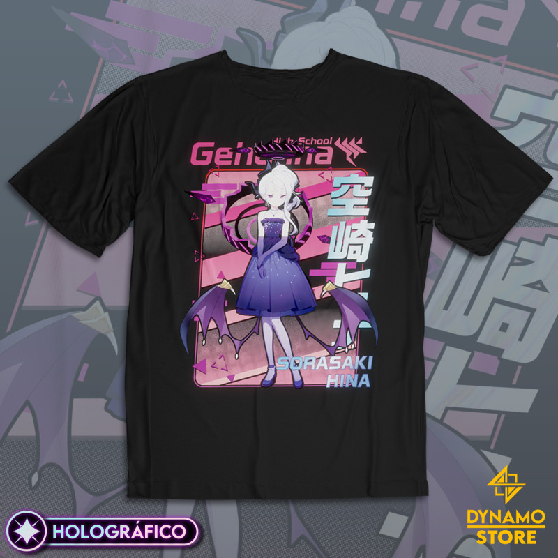 Sorasaki Hina (Dress ver.) - Blue Archive - Polera Holográfica