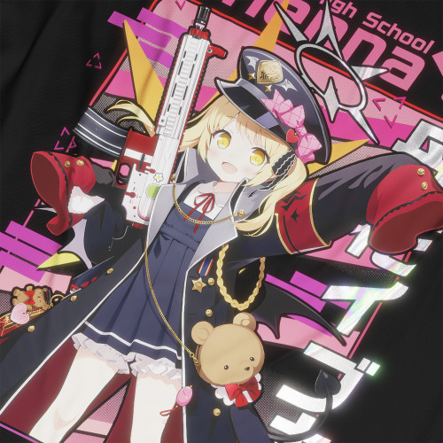 Tanga Ibuki - Blue Archive - Polera Holográfica