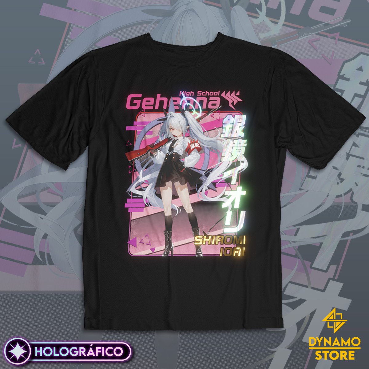 Shiromi Iori - Blue Archive - Polera Holográfica