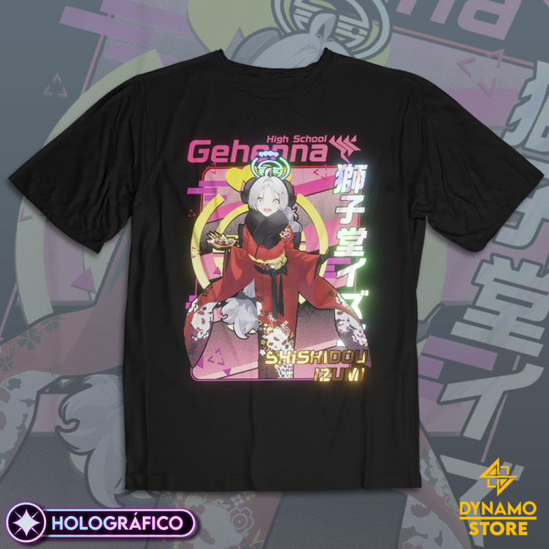 Shishidou Izumi (New Year ver.) - Blue Archive - Polera Holográfica