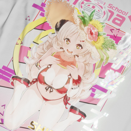 Shishidou Izumi (Swimsuit ver.) - Blue Archive - Polera Holográfica