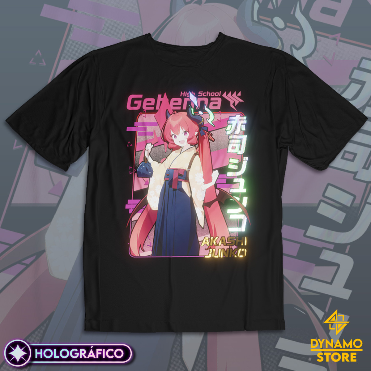 Akashi Junko (New Year ver.) - Blue Archive - Polera Holográfica
