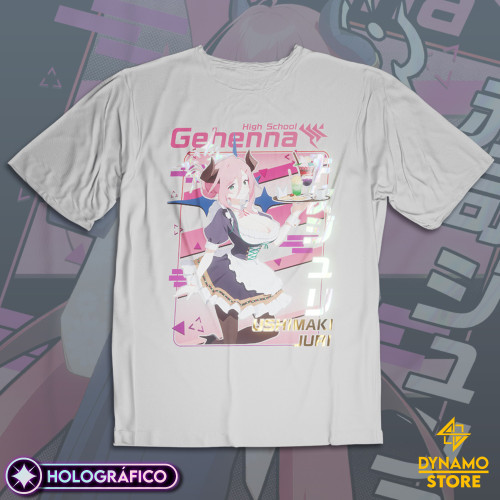 Ushimaki Juri (Part timer ver.) - Blue Archive - Polera Holográfica