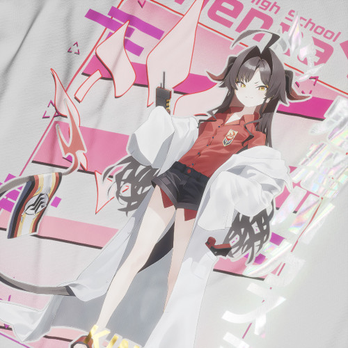 Kinugawa Kasumi - Blue Archive - Polera Holográfica