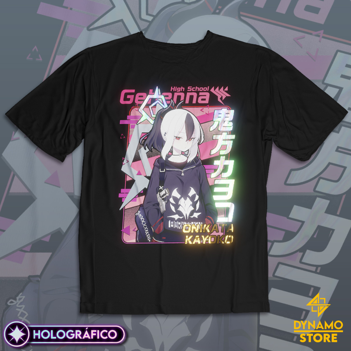 Onikata Kayoko - Blue Archive - Polera Holográfica