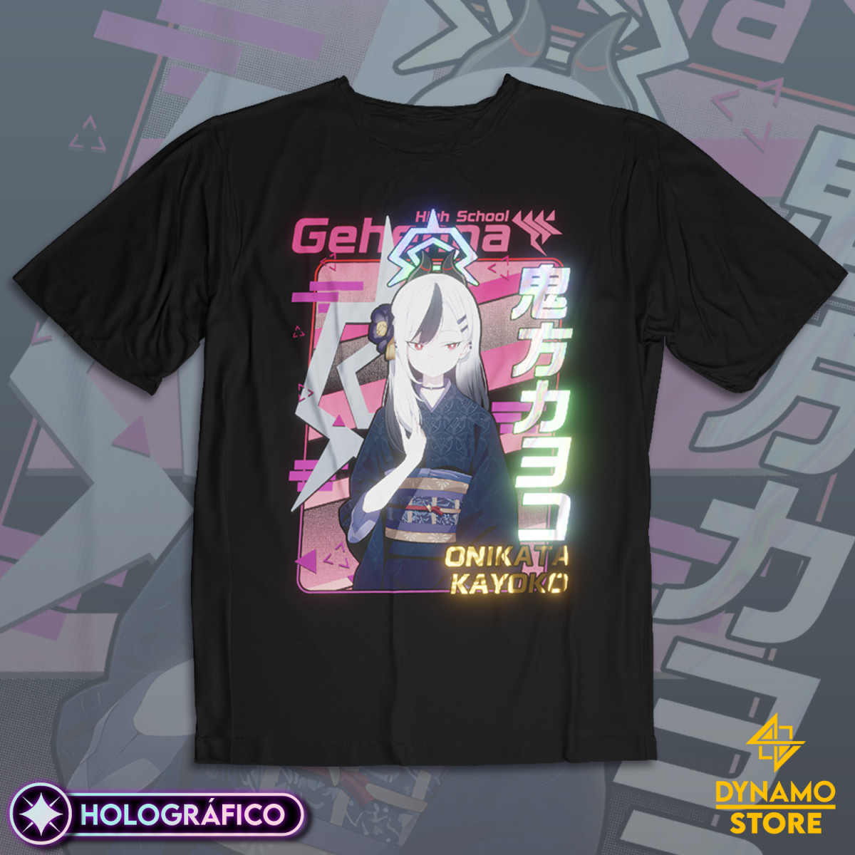 Onikata Kayoko (New Year ver.) - Blue Archive - Polera Holográfica