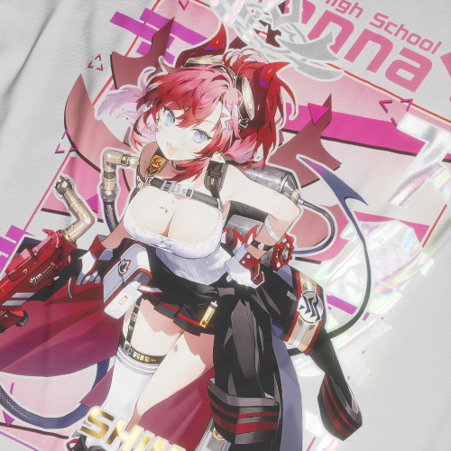 Shimokura Megu - Blue Archive - Polera Holográfica