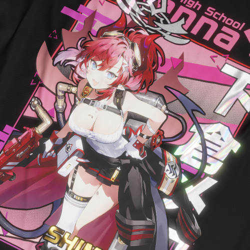 Shimokura Megu - Blue Archive - Polera Holográfica