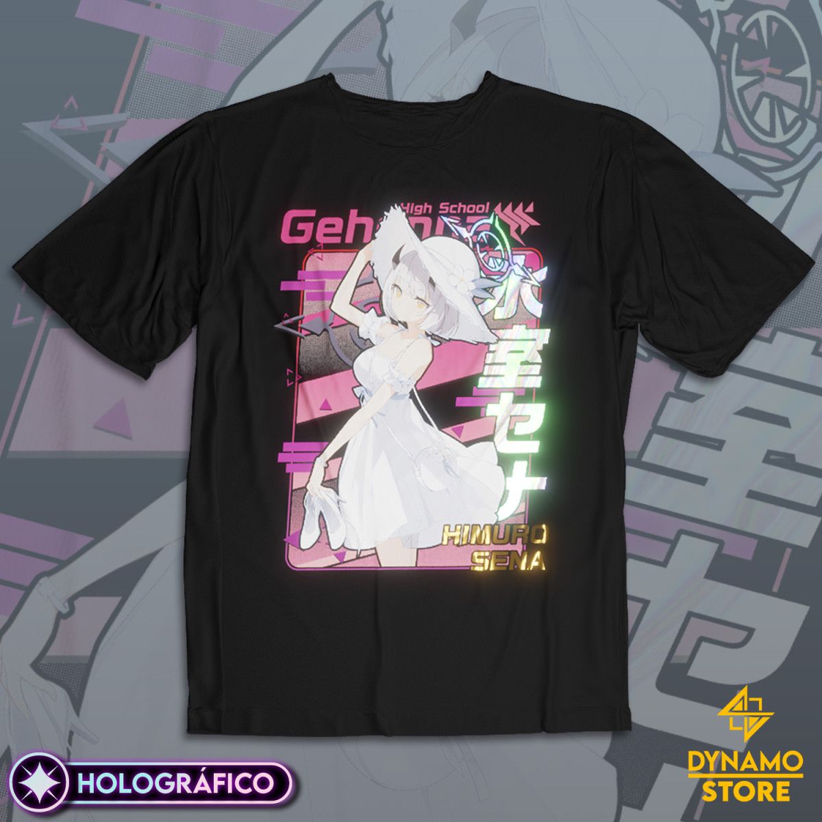 Himuro Sena (Casual ver.) - Blue Archive - Polera Holográfica