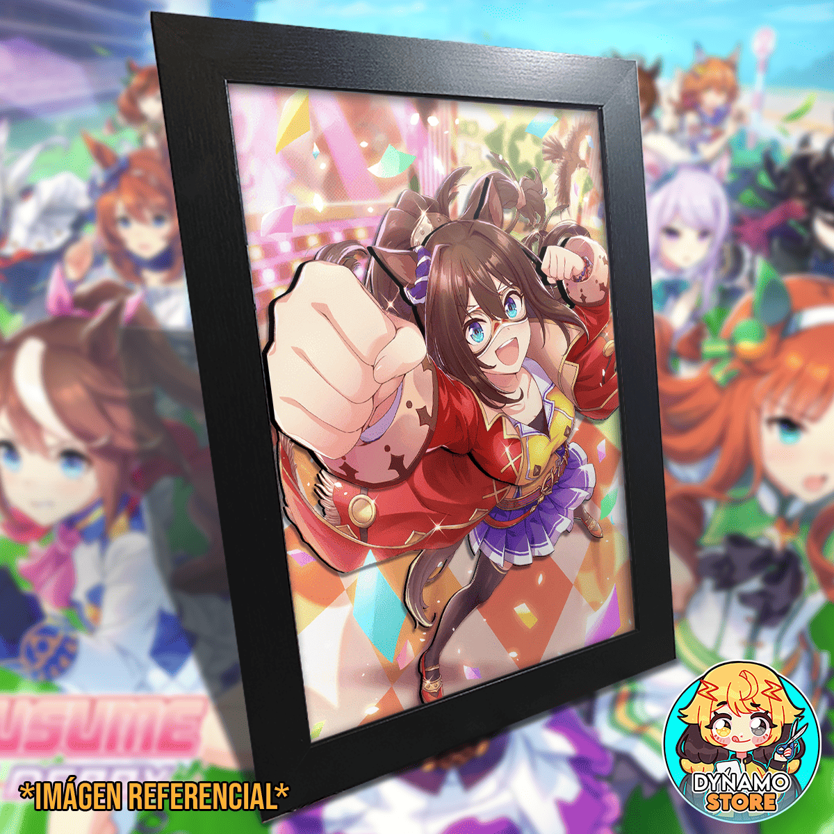 El Condor Pasa, Uma Musume - Cuadro 3D