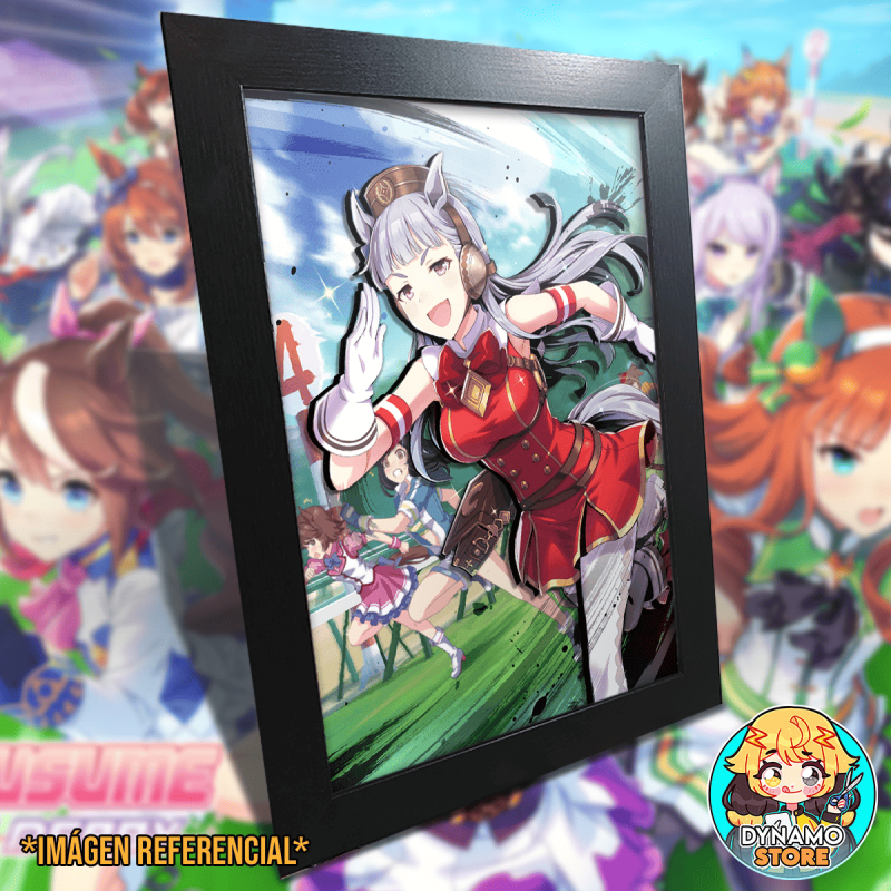 Gold Ship, Uma Musume - Cuadro 3D