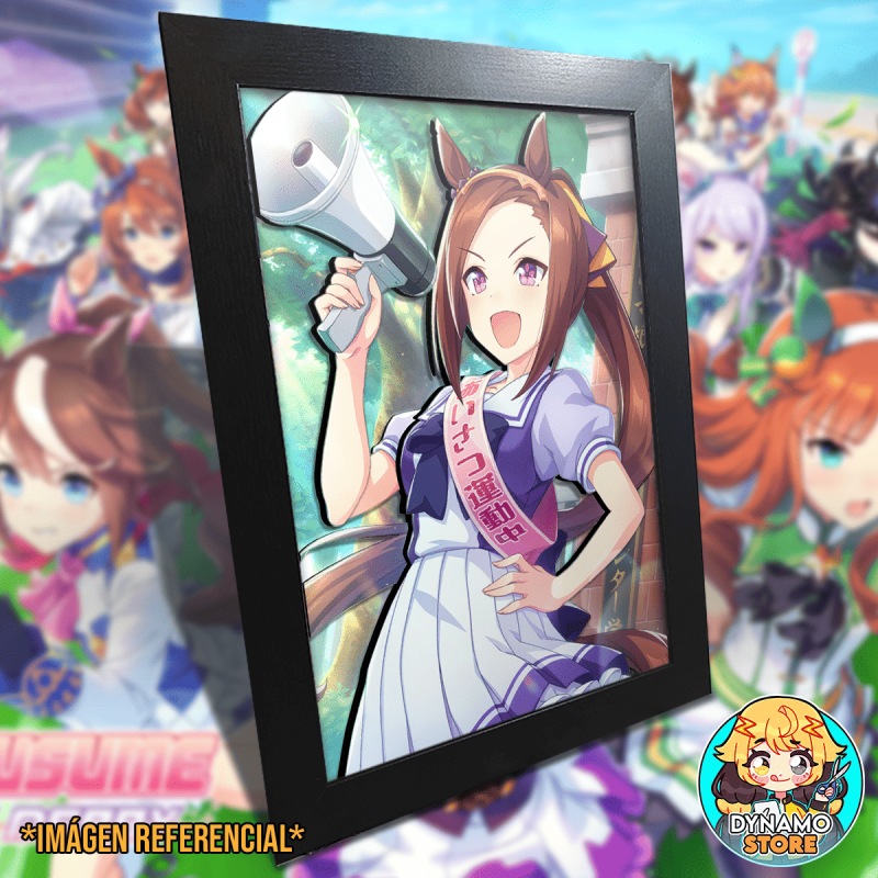 Sakura Bakushin O, Uma Musume - Cuadro 3D