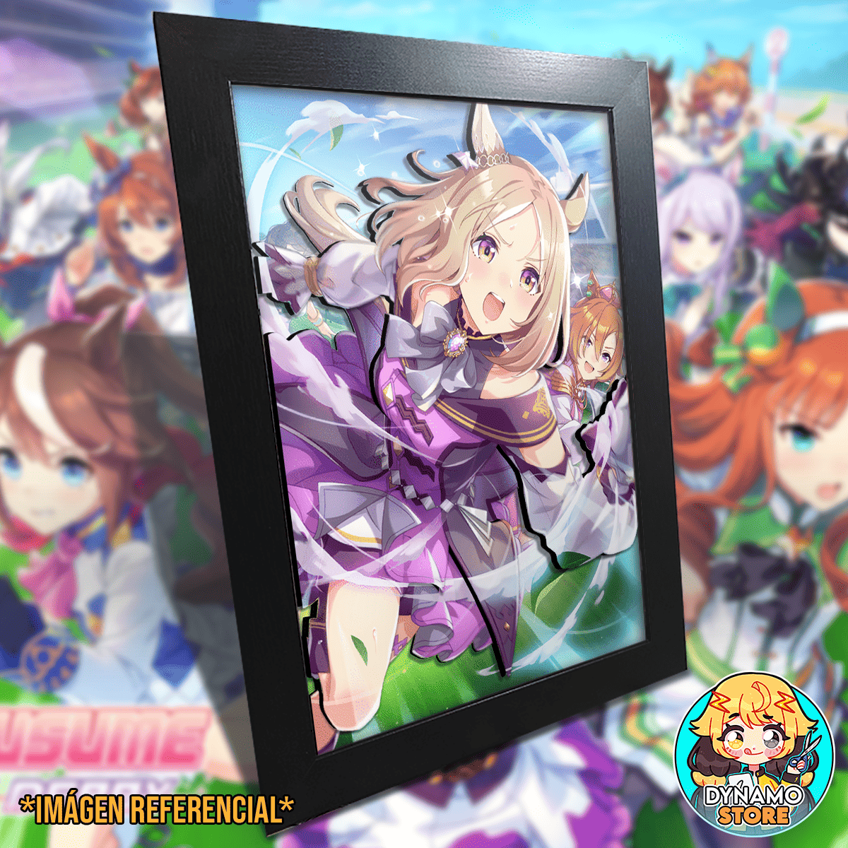 Narita Top Road, Uma Musume - Cuadro 3D