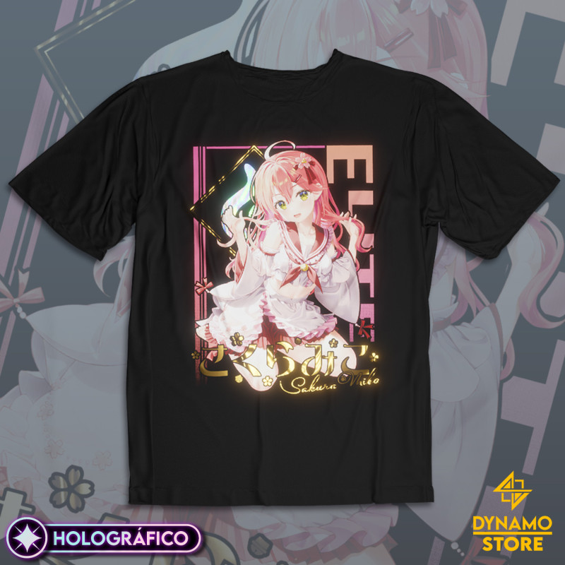 Sakura Miko - Hololive Gen 0 - Polera Holográfica