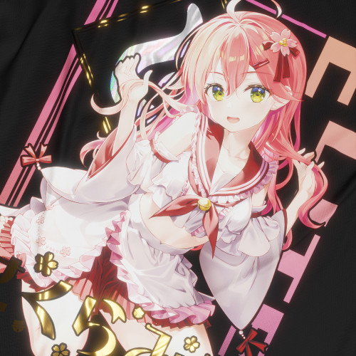 Sakura Miko - Hololive Gen 0 - Polera Holográfica