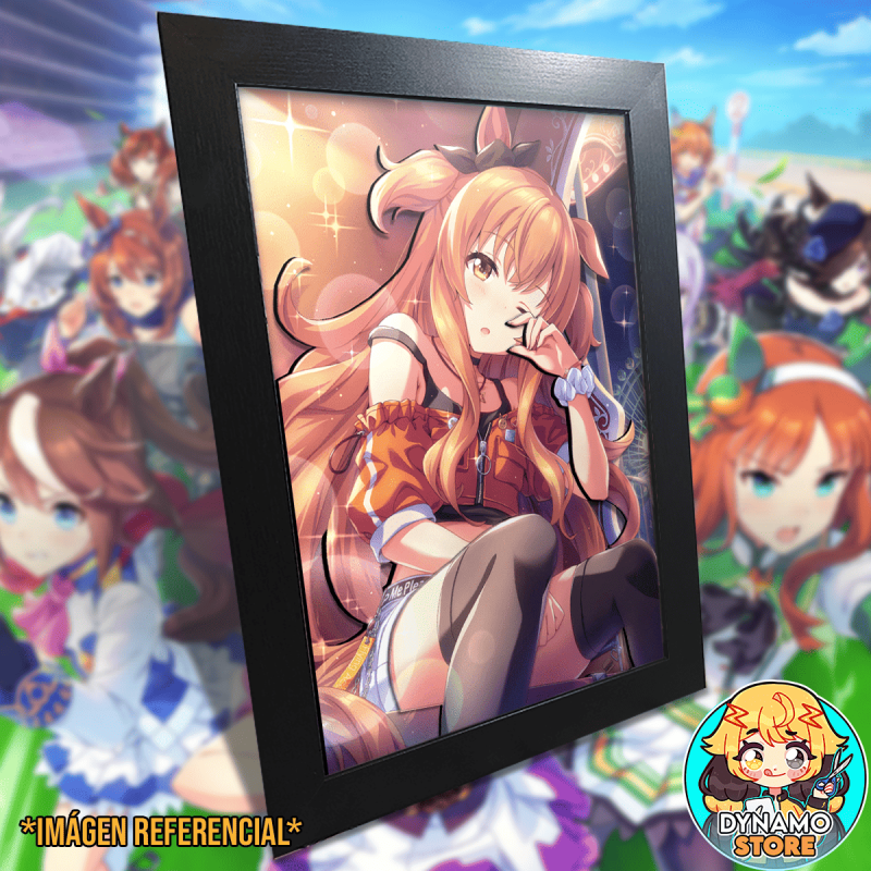 Mayano Top Gun, Uma Musume - Cuadro 3D