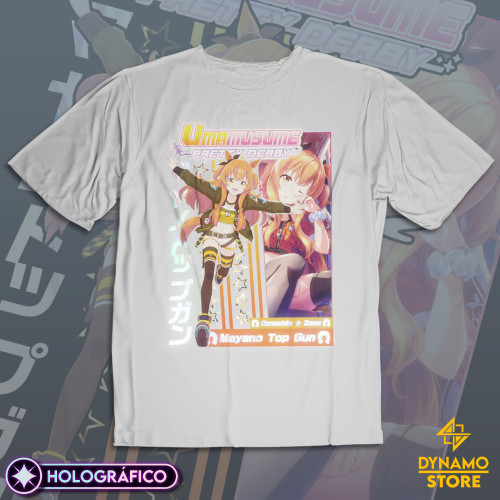 Mayano Top Gun - Umamusume Pretty Derby - Polera Holográfica