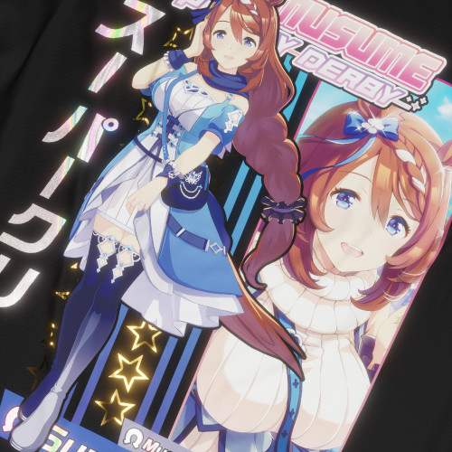 Super Creek - Umamusume Pretty Derby - Polera Holográfica