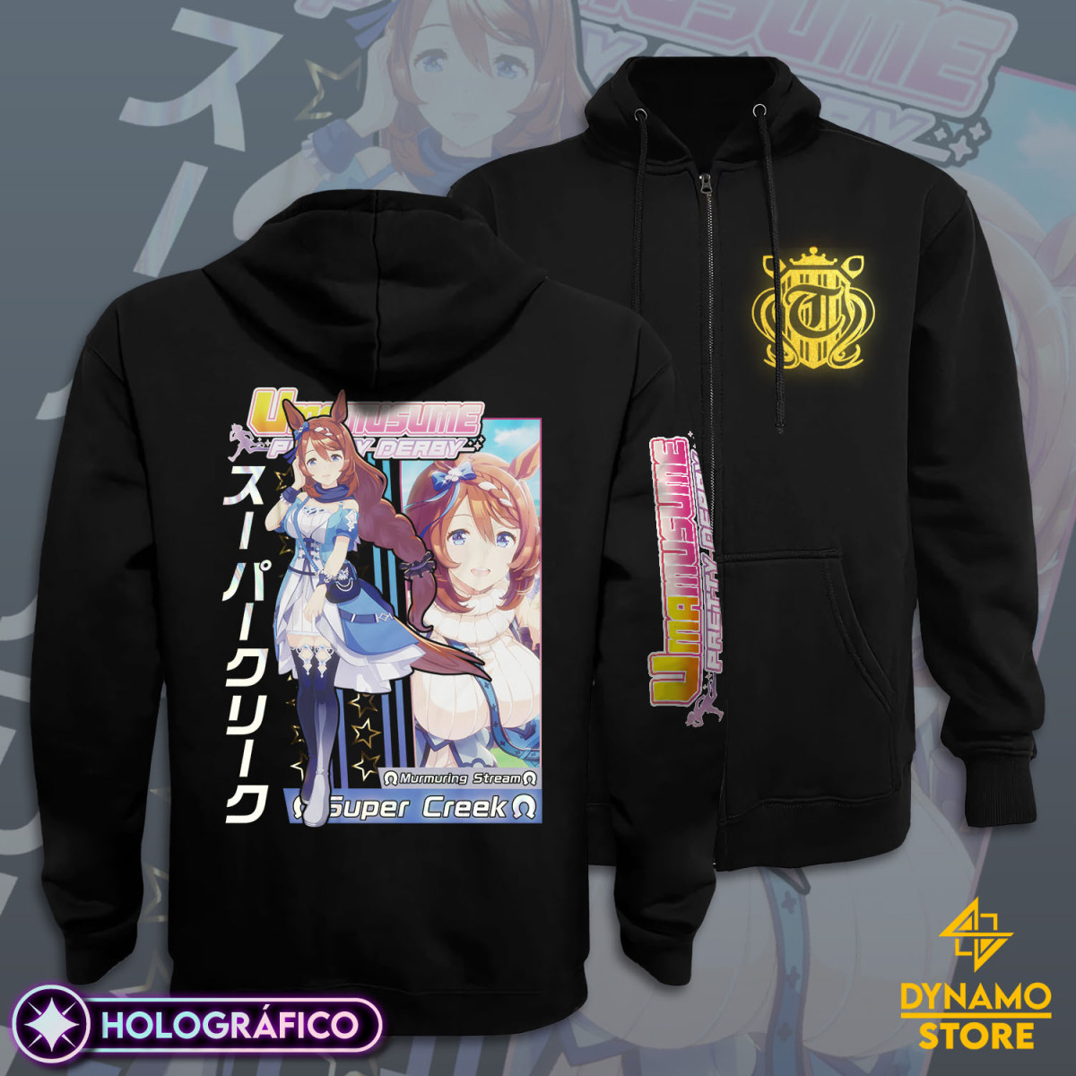 Super Creek - Umamusume Pretty Derby  - Polerón Holográfico
