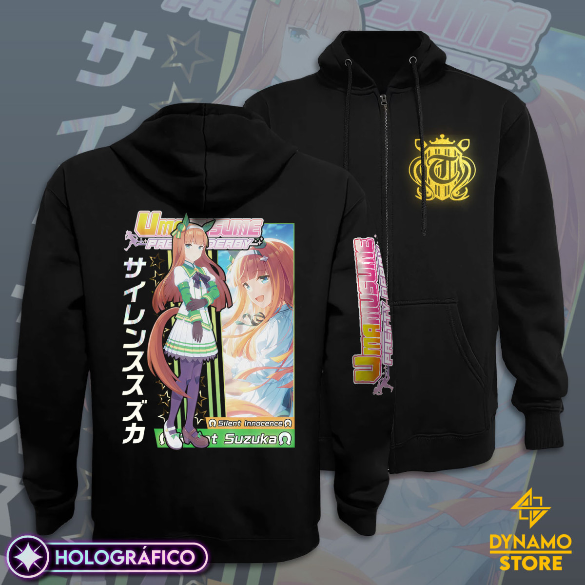 Silence Suzuka - Umamusume Pretty Derby  - Polerón Holográfico