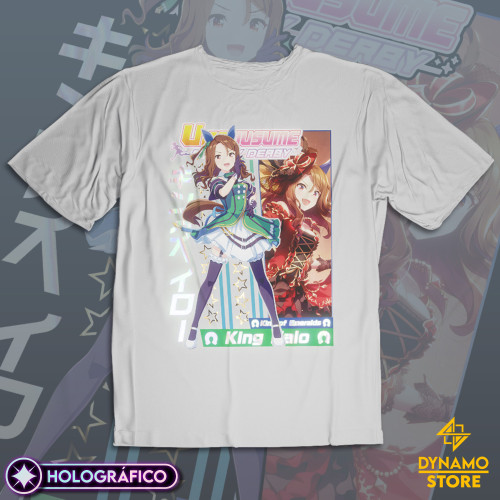 King Halo - Umamusume Pretty Derby - Polera Holográfica